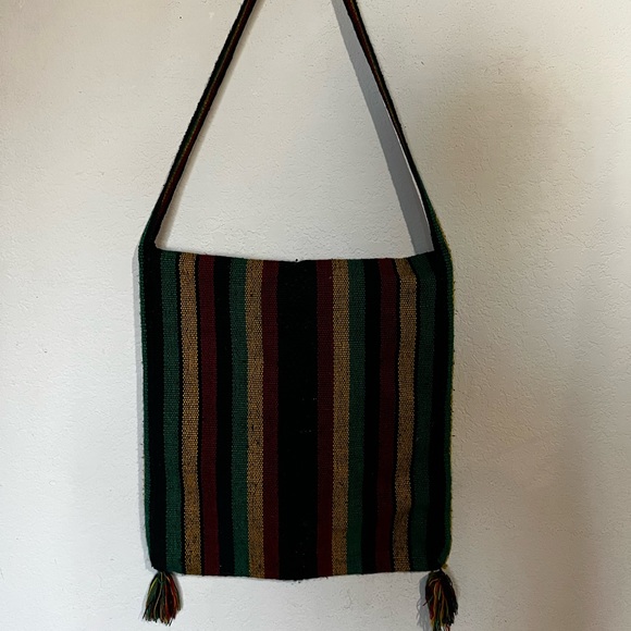 Rasta colored crossbody bag - Picture 2 of 2